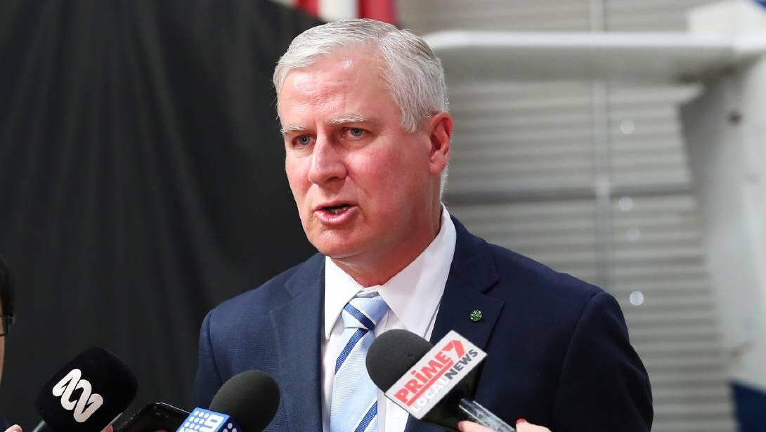 'WE ARE TOUGH': Deputy Prime Minister Michael McCormack.