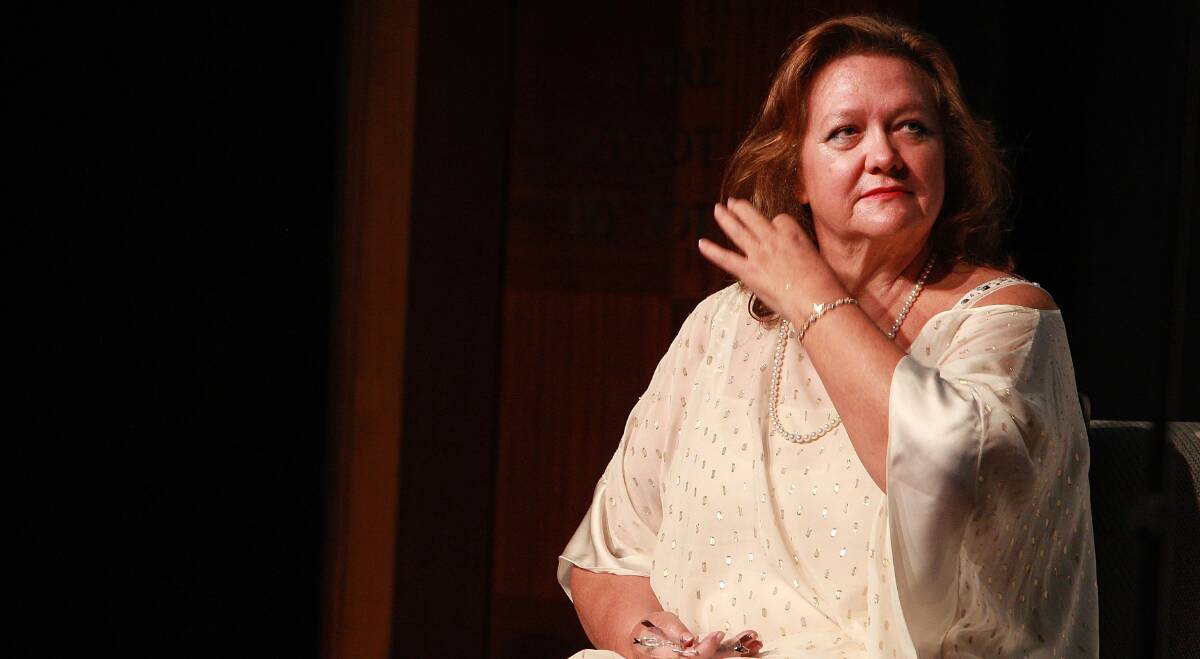 WHAT IS A BILLION? These days it is accepted as a thousand million, and Gina Rinehart, daughter of mining magnate Lang Hancock, has a few.