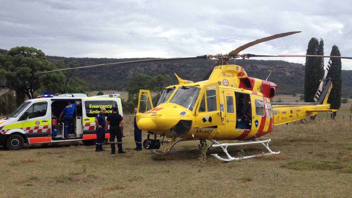 Man suffers injuries sustained in a fall