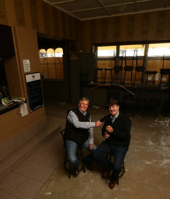 EMOTIONAL RESCUE: Morpeth's River Royal Inn owner Dale McNamara pictured inside the hotel. Picture: Jonathan Carroll