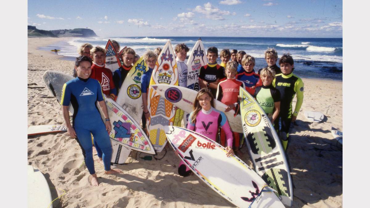 From 1985 to 2015, take a look at the history of the annual surfing competition. Pictures: Throwing buckets, Dean Osland, Marina Neil, Peter Stoop and Darren Pateman.