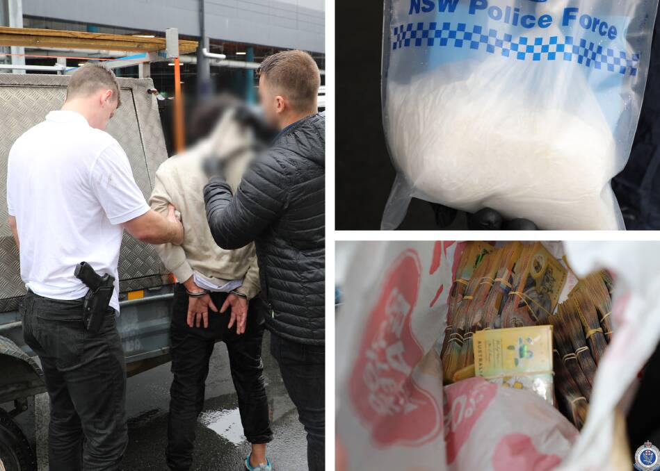 Strike Force Stranraer seized items and arrested people during raids in October last year. Pictures by NSW Police