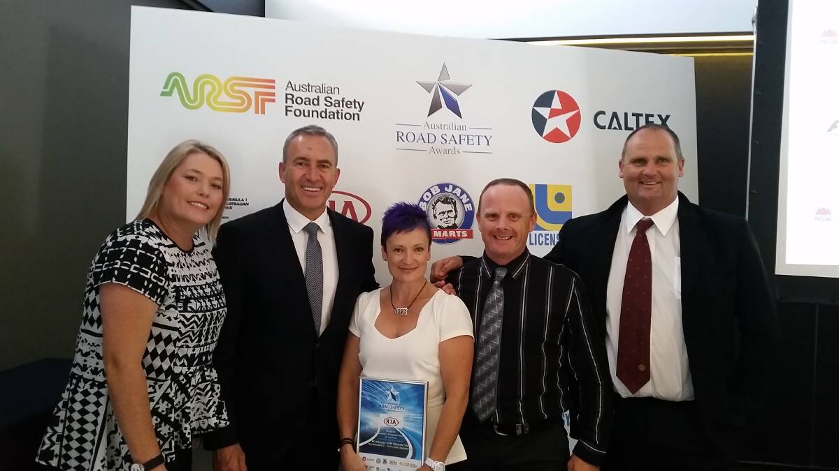 Finalists: Roadwhyz were finalist at the Melbourne Road Safety Awards.