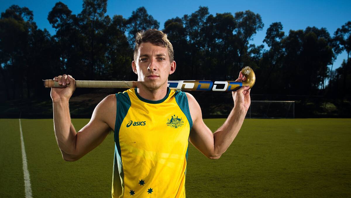 BACK IN MAITLAND: Hockey Olympian Simon Orchard will play with the Maitland Rams this afternoon. Picture: Getty Images