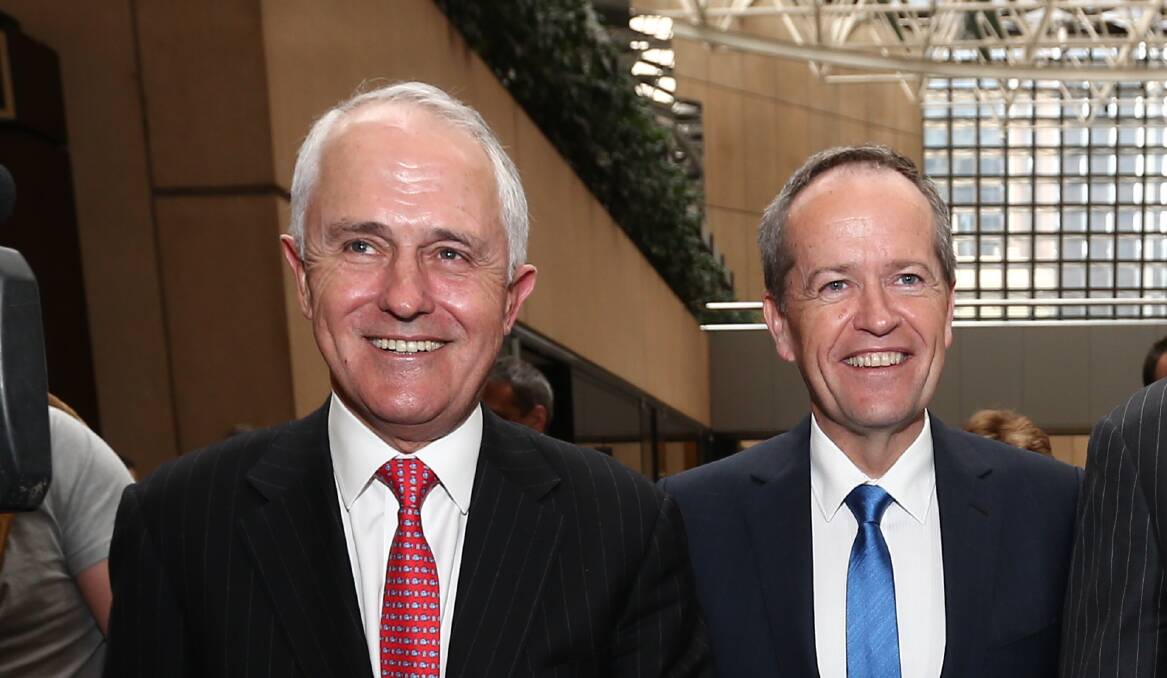 VOTE: Prime Minister Malcolm Turnbull and Labor leader Bill Shorten's future will be decided on July 2 at the federal election. Picture: ALEX ELLINGHAUSEN