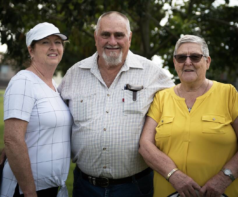EVENT: Friends of Palliative Care assistant treasurer Linda Jones, chairman Noel Allwood and Walkathon coordinator Fay Allwood. Picture: Perry Duffin