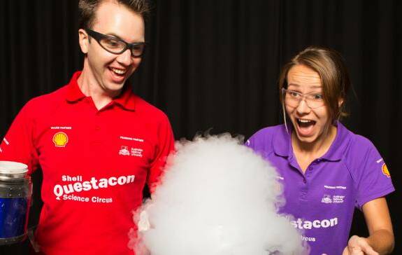 CIRCUS: Questacon brings science to the Federation Centre. 