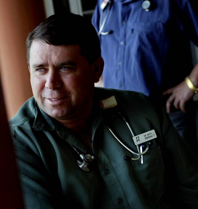 Dr Keith Brennan in 2003 as a Newcastle University medical graduate. He is a former ambulance officer, police officer and Army medical officer who now faces suspension or deregistration.