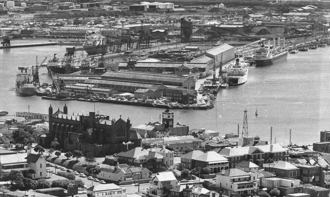 History: The State Dockyard at Newcastle where thousands of workers were exposed to the risks of asbestos-related conditions until asbestos was phased out by 1977.