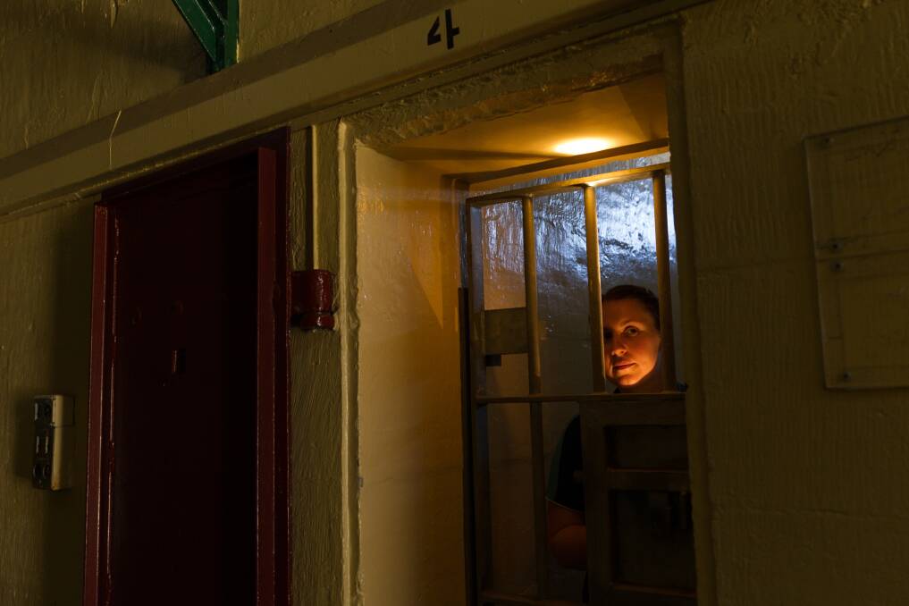SPOOKY: Maitland Gaol service delivery officer Zoe Whiting is looking forward to the new tour. Picture: Max Mason-Hubers.