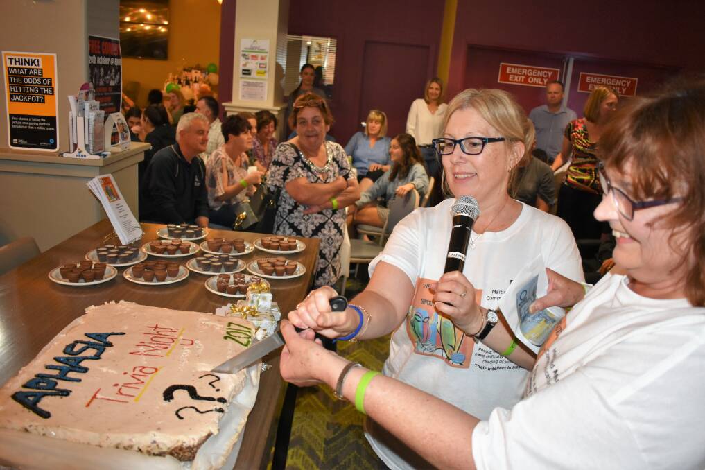 The fundraising event on Saturday night was a success. Pictures: Maitland Aphasia Group.