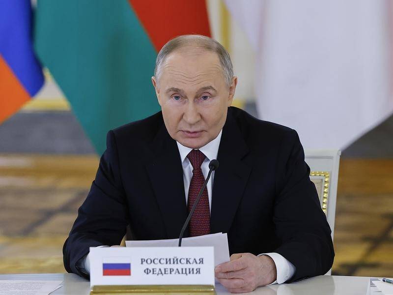 Vladimir Putin says Russia's strategic forces "are always in a state of combat readiness". (EPA PHOTO)