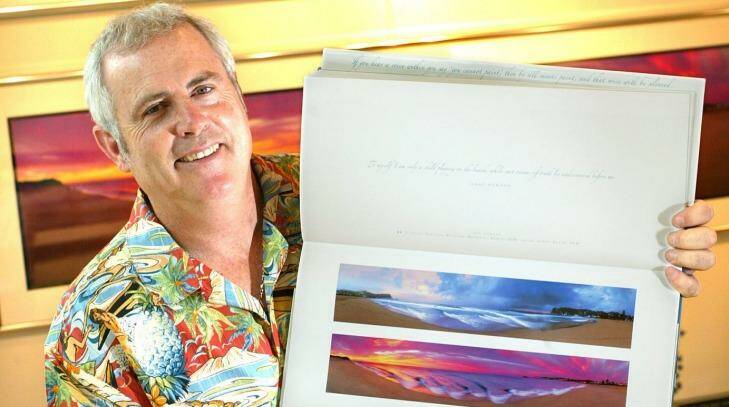 World-renowned photographer Ken Duncan at his Erina Heights Gallery. Photo: Phil Hearne 