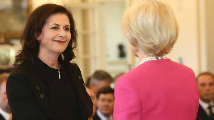 Senator Concetta Fierravanti-Wells will take on the role of Minister for International Development and the Pacific.  Photo: Andrew Meares