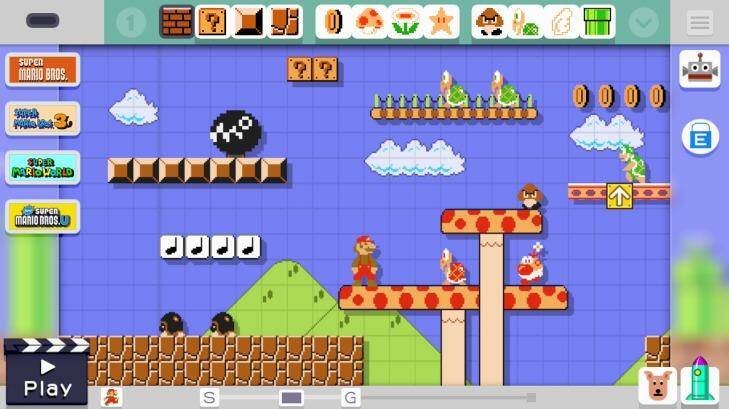 Super Mario Maker hands the game design over to the gaming community with powerful level editing tools and online sharing.