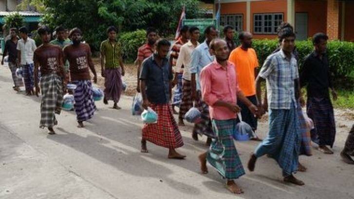 Suspected Bangladesh kidnap victims in southern Thailand. Photo: Phuketwan