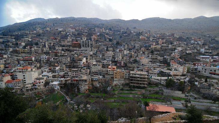 The town of Shebaa in southern Lebanon, home to 8000 Syrian refugees. Photo: Fadi Yeni Turk