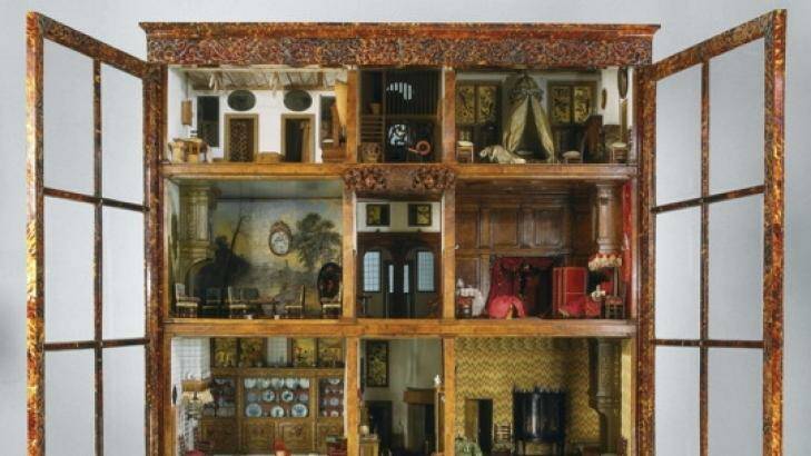 Open shop: The doll's house in the Rijksmuseum that inspired the novel.
