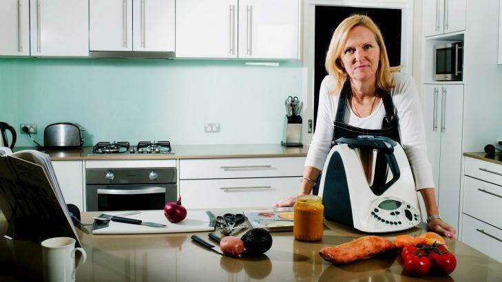 New model: Thermomix appliance demonstrator Trudy Frolich. Photo: Christopher Pearce