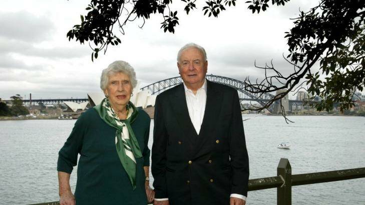 Gough and Margaret Whitlam Photo: Rick Stevens