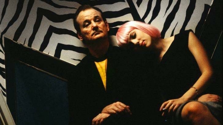 Bill Murray and Scarlett Johansson discover Tokyo is a city of surprises in <i>Lost in Translation</i>.