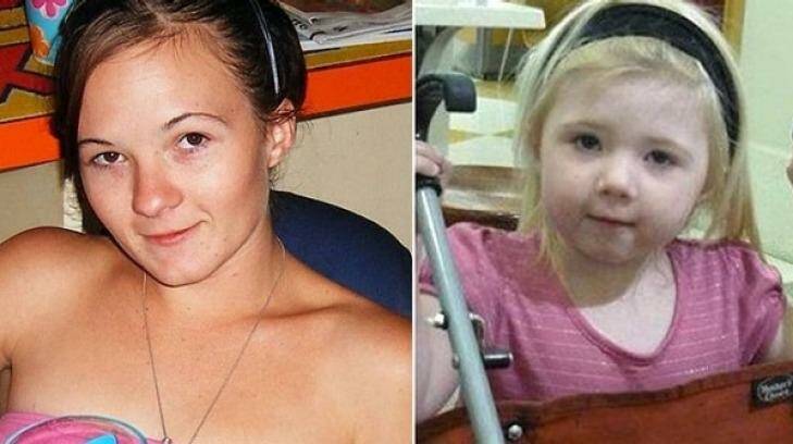 Bodies identified: Karlie Jade Pearce-Steven and her daughter Khandalyce Kiara Pearce. Photo: NSW Police