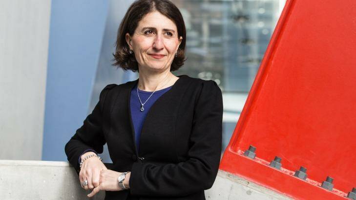 Gladys Berejiklian is reviewing contentious government policies as part of a 'reset' before the 2019 election. Photo: Louie Douvis
