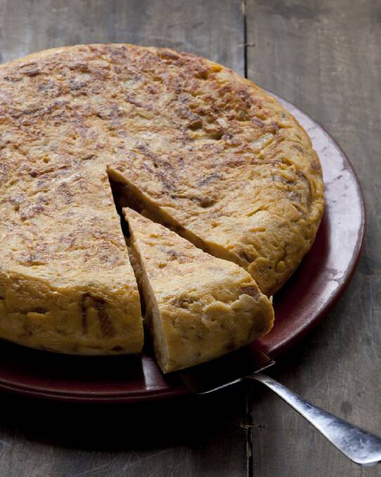 Try Frank Camorra's classic Spanish tortilla <a href="http://www.goodfood.com.au/good-food/cook/recipe/tortilla-20140227-33kaw.html"><b>(RECIPE HERE).</b></a> Photo: Marina Oliphant