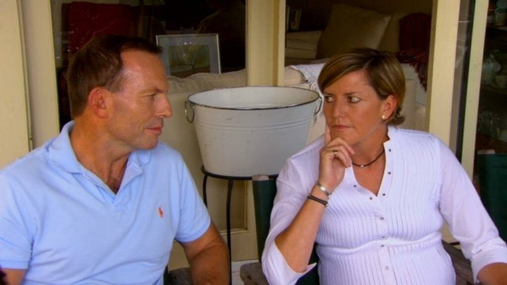 Political family: Cr Forster with her brother, Prime Minister Tony Abbott.