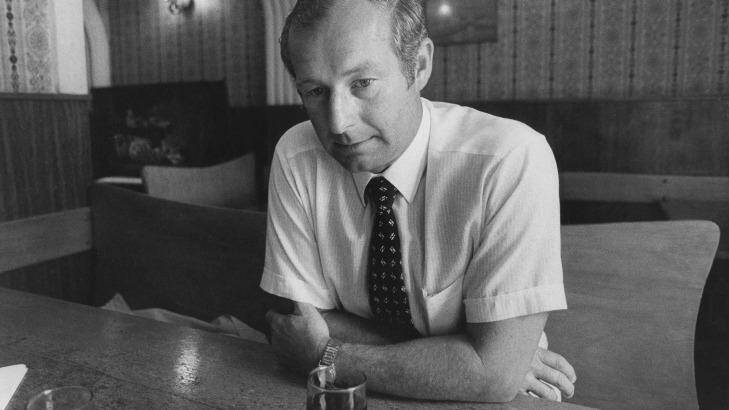 Roger Rogerson in 1982, a year after the Lanfranchi shooting in which he went "from ruthless to reckless".
 Photo: Peter Morris
