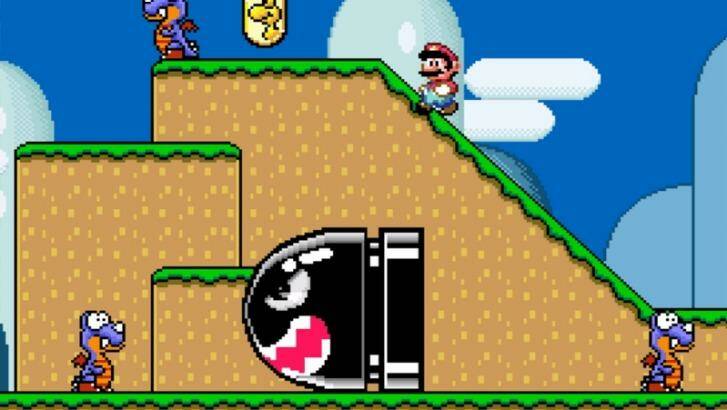 Everything was bigger and better on the Super Nintendo, including Mario's enemies.