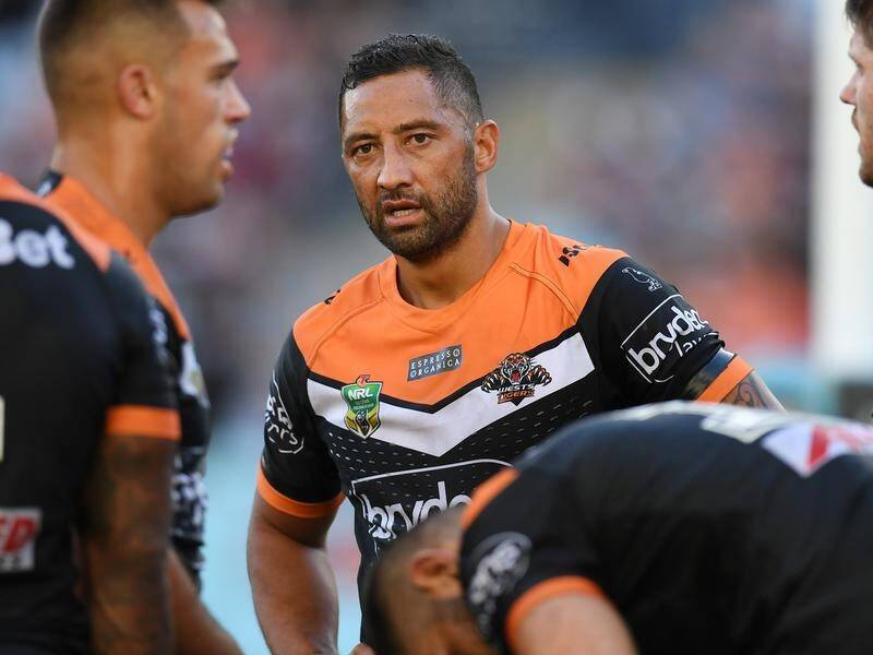 Benji Marshall returned to the Wests Tigers, leading their win against the Sydney Roosters.