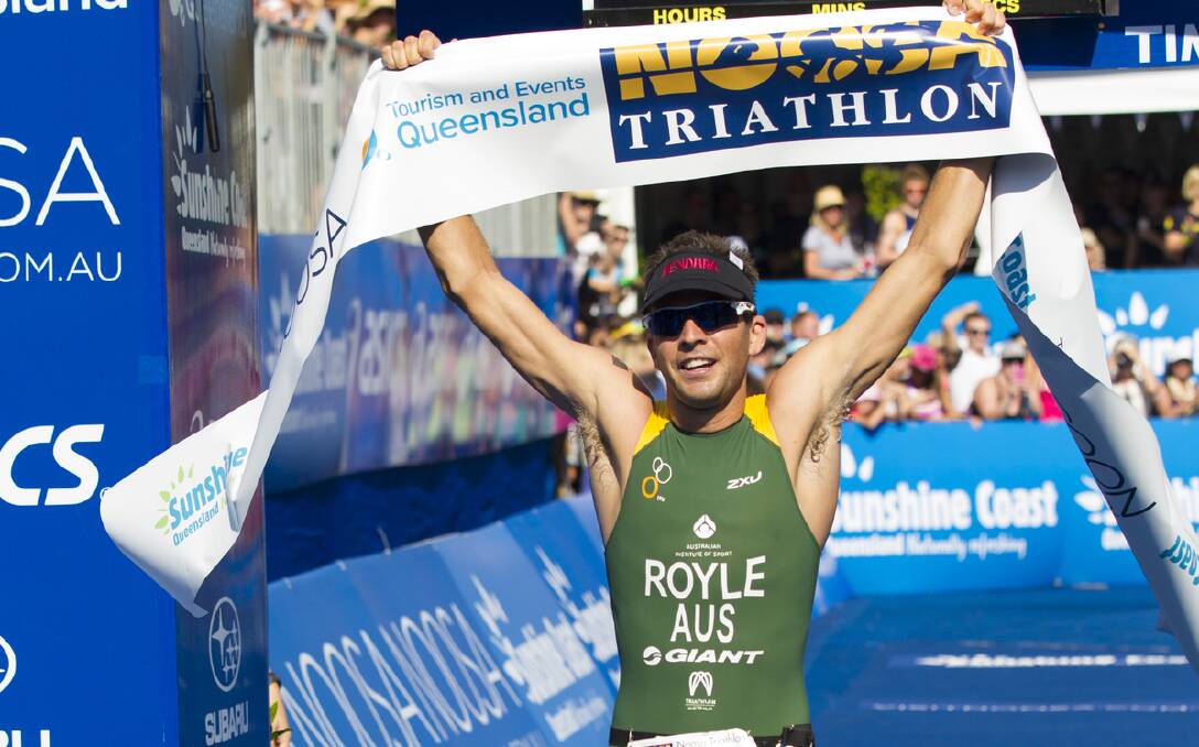 Aaron Royle is favourite going into the Noosa Triathlon.   	Picture by Eyes Wide Open IMAGES | IRONMAN
