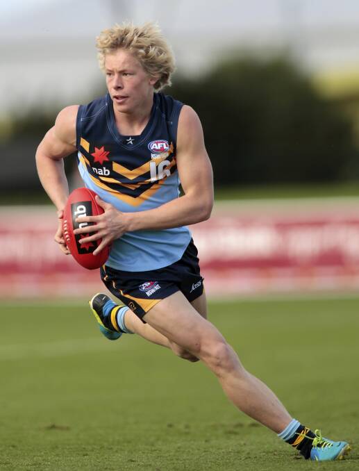Isaac Heeney is expected to be taken by the Sydney Swans with their first round pick in the AFL draft on November 27. 