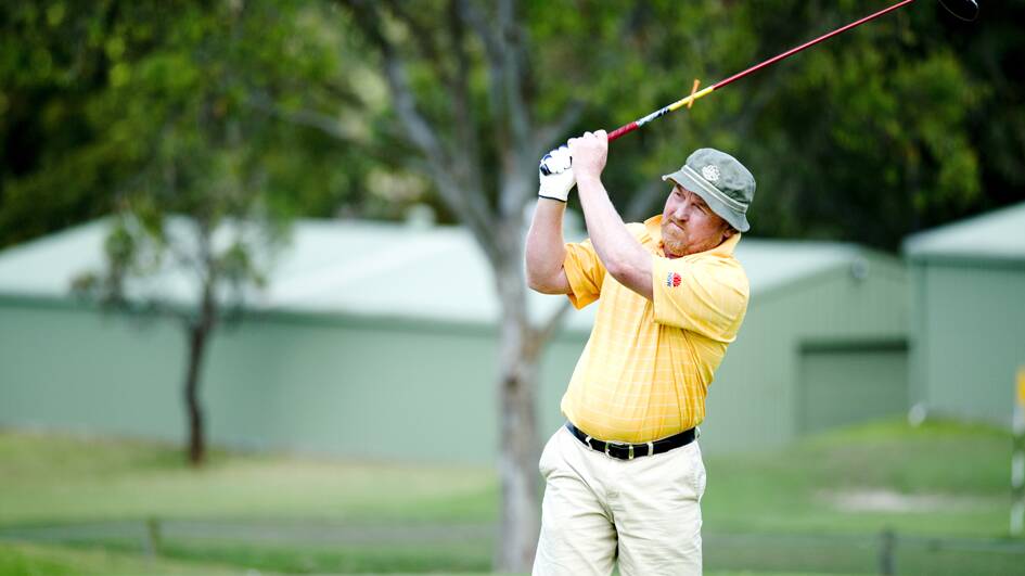 First-round leader Steve Lill found the going tough over the weekend in the second and third rounds of Maitland's A-grade club championship. 