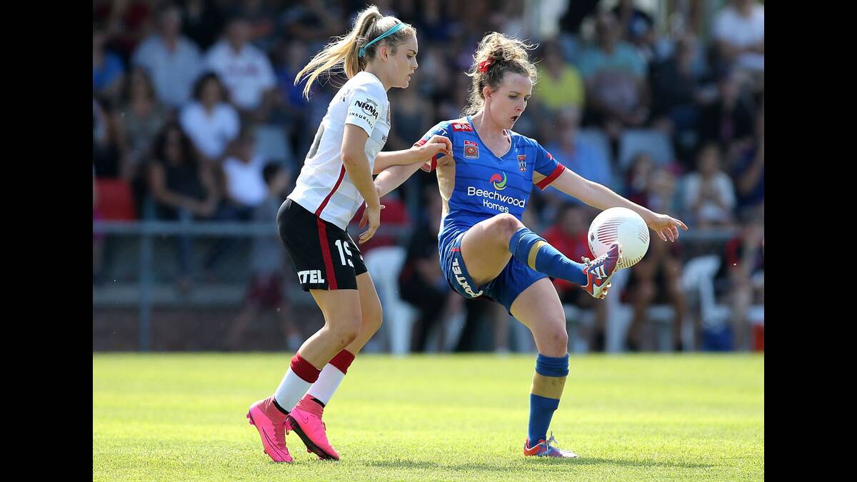 Newcastle Jets W-League striker says the growth in popularity among girls is fantastic for women’s football.