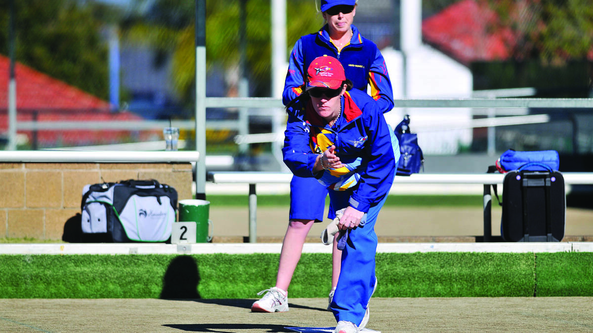 Raymond Terrace bowler Kelly Richards begins her singles campaign on Friday.
