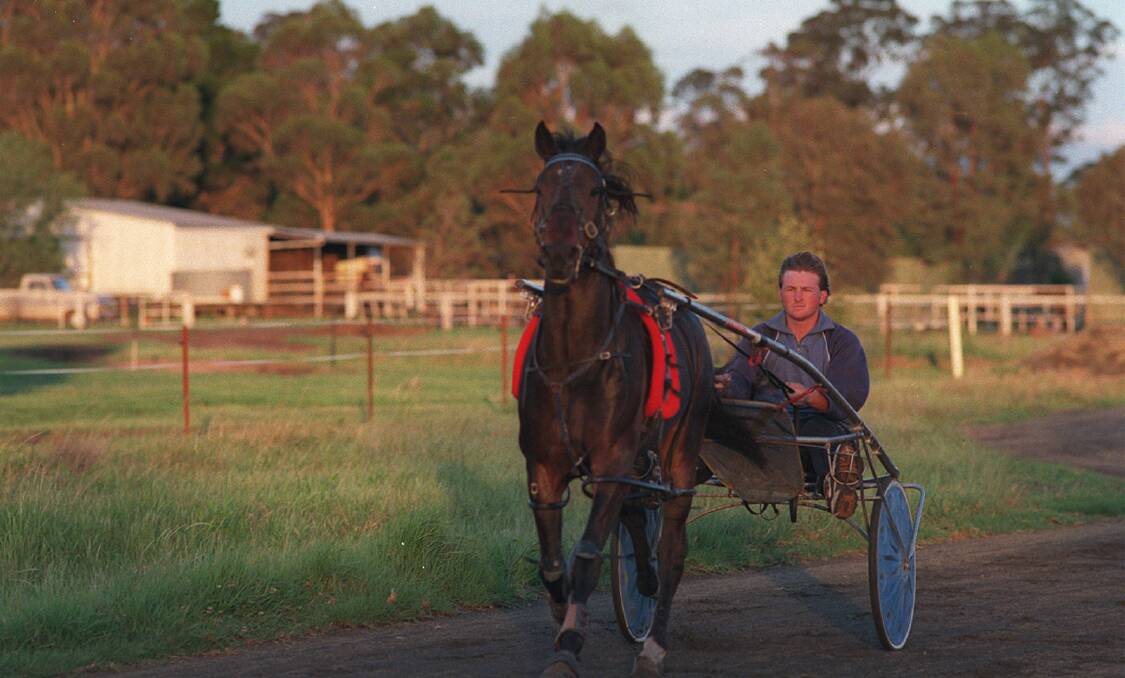 Trainer Clayton Harmey's horse Nuclear Reality won the  Country Series Final at Menangle on Saturday night.