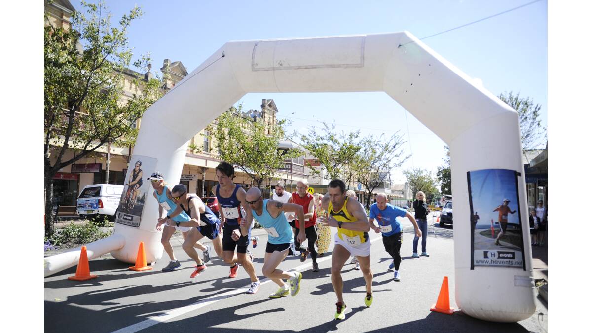 Action from Sunday's Maitland River Run