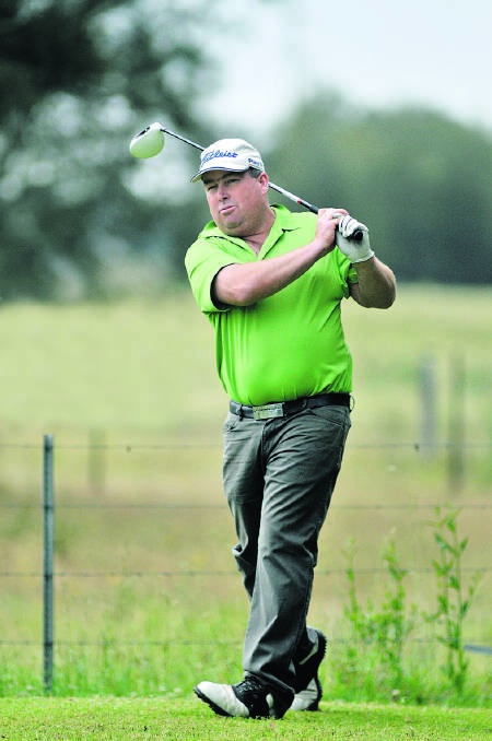 Mark Hale shares the lead of the Branxton golf club championship with teenager Josh Tracey.