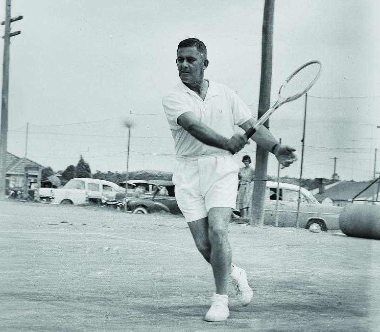  Don McIlwain who ruled Maitland tennis for two decades.