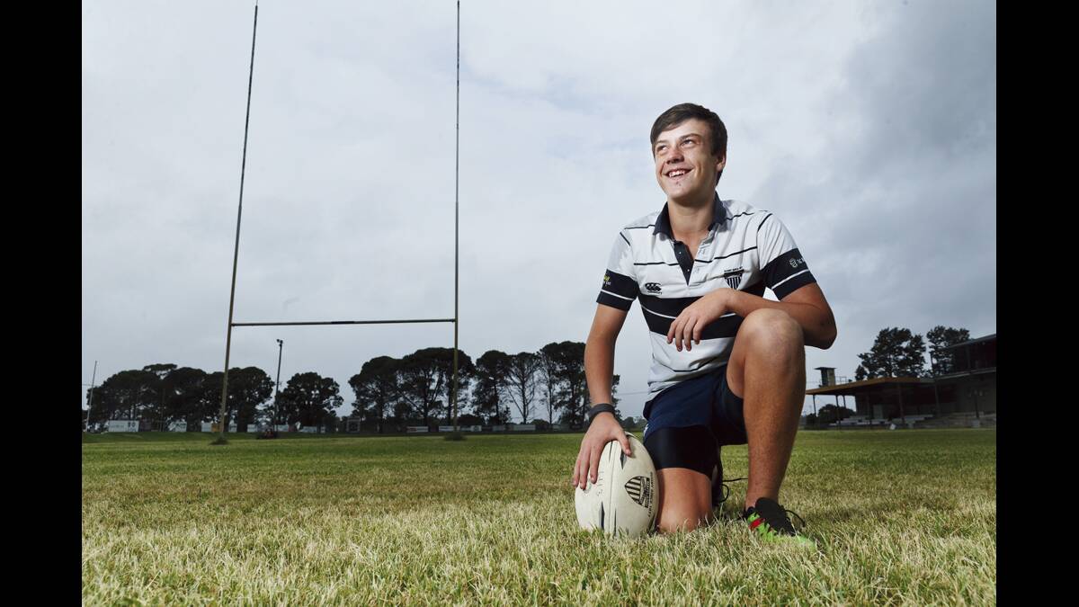 BEST SEAT IN HOUSE:  Sam Parkinson will be on the sideline at the Sydney International Sevens.	Picture by MAX MASON-HUBER