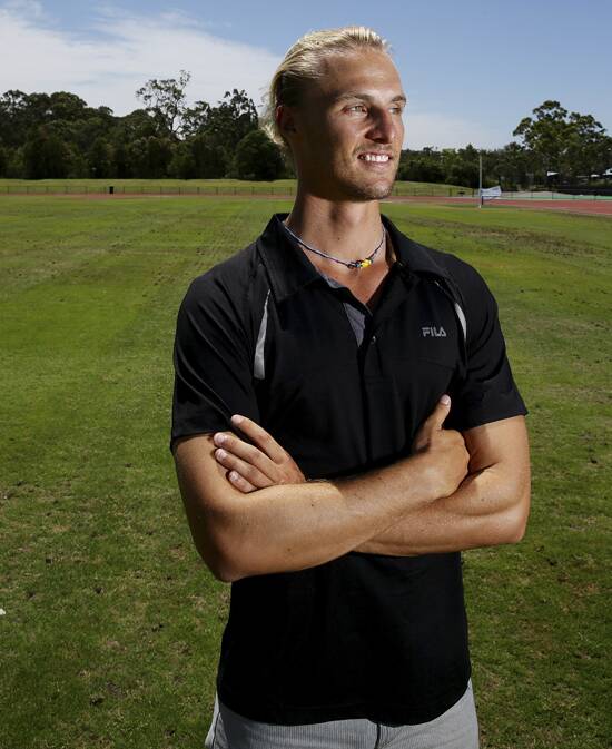 Thornton’s  Tim Eschebach missed the final of the 2014 Stawell Gift, but won the 200-metres final.
