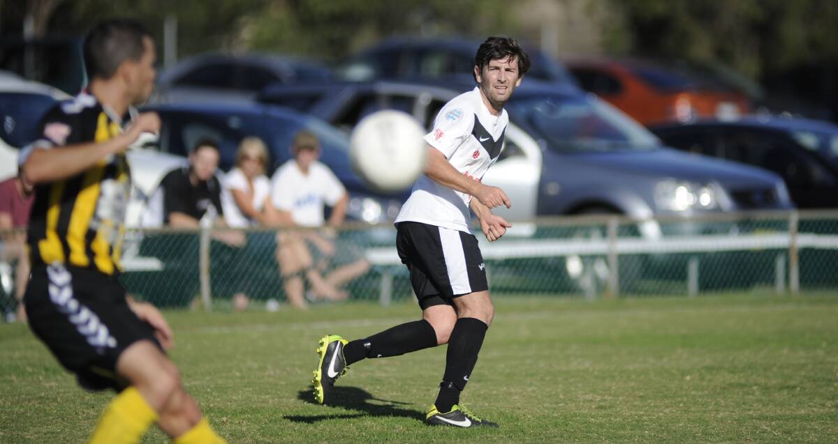 STRENGTH:  Magpies midfielder Ryan Broadley (pictured) and his brothers Justin and Chris have been masters of the midfield contests in Maitland’s games to date.