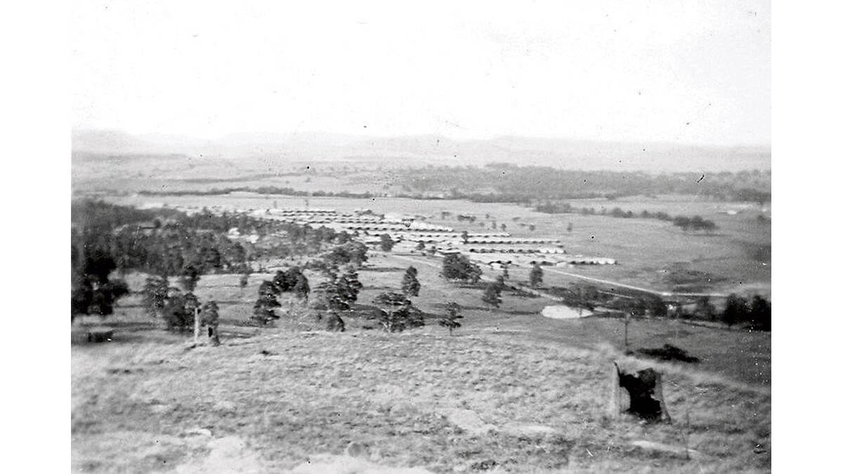 The Greta Migrant Camp during its operation.