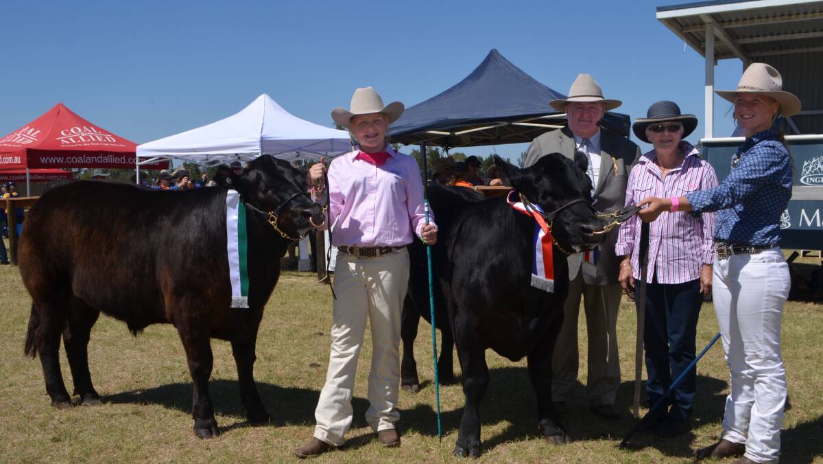 White Park at Scone played host to probably the state's biggest schools cattle competition with 650 students battling out for top honours.