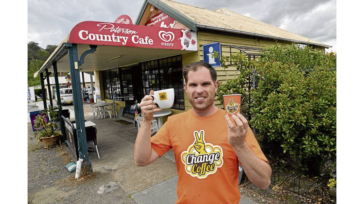 FUNDRAISER:  Paterson Country Cafe manager Brock Pierce.