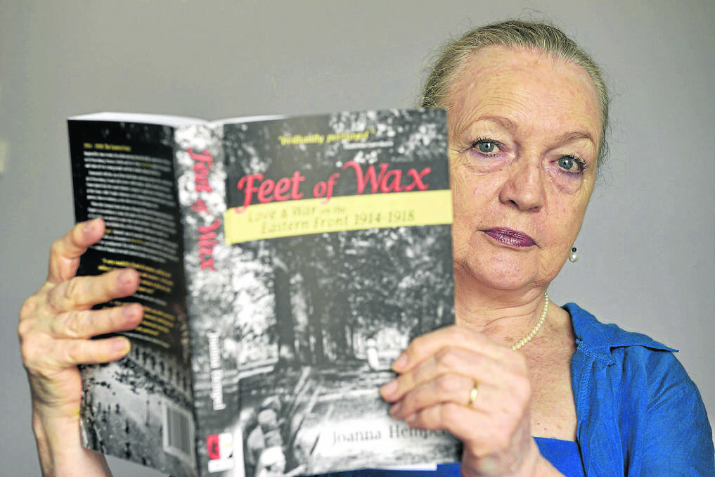 FIVE YEARS TO WRITE:  Author Joanna Hempel’s book was inspired by true events. 	Picture by STUART SCOTT