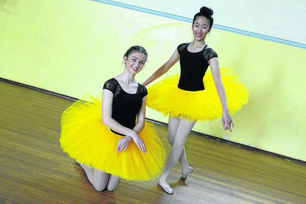 GALA OPENING:  Bree Aspinall and Angela Ng will perform at the opening 
ceremony of the International Children’s Games.  	Picture by STUART SCOTT 
