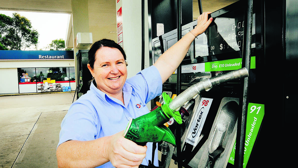 LITTLE EFFECT:  Greta truck stop manager Jo-Anne Mulligan says the M15 has only affected the business marginally. 